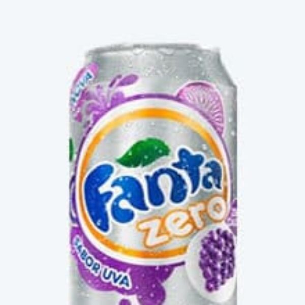 Fanta Uva Zero Lata 350ml