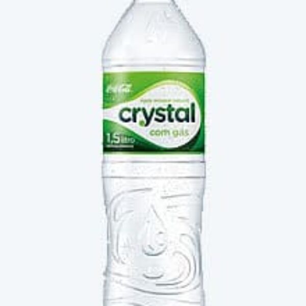 1,5l com gás Crystal