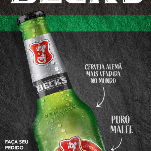 Cerveja Becks long neck 330ml